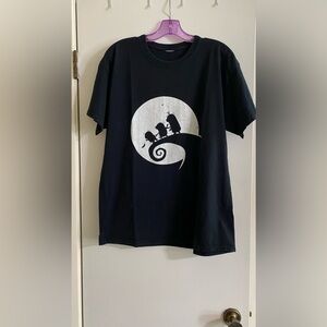 Minion nightmare before Christmas black T-shirt large tags been cut off